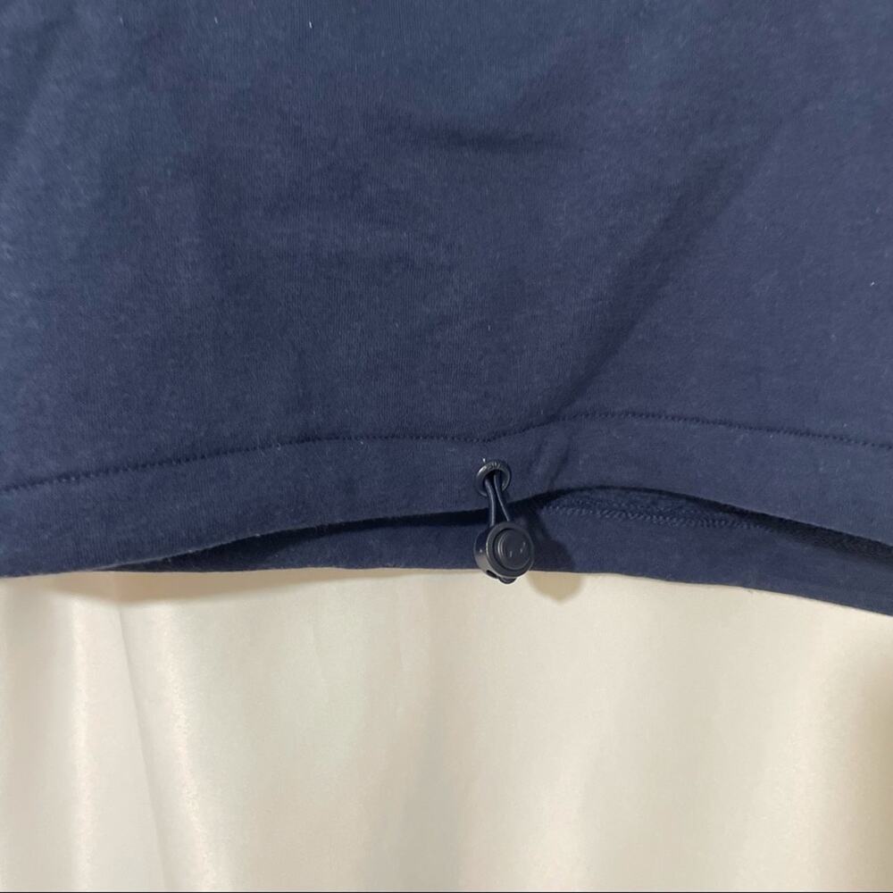 0348 NWT FILA Women's Half Zip Pullover Sweatshirt Colorblock White Blue Fleece - Picture 6 of 13